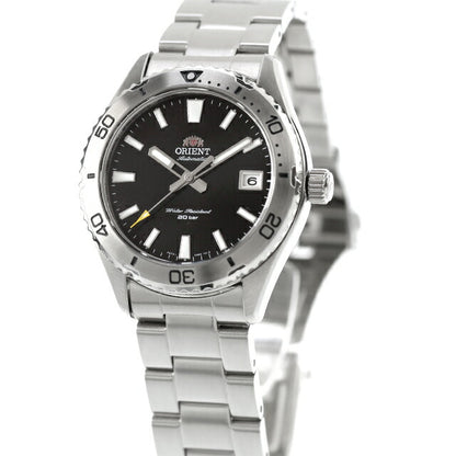 中古 美品 オリエント ORIENT スポーツ マコ MAKO 40 ソリッドベゼル RN-AC0Q01B アナログ 腕時計 ブランド メンズ ブラック 黒 UW-OR-OT-00011