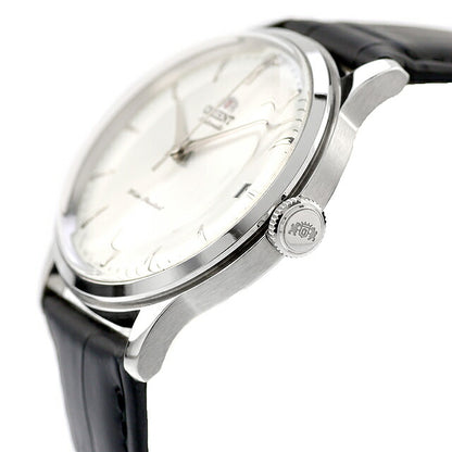 中古 美品 オリエント ORIENT バンビーノ 36mm ストア限定モデル Bambino RN-AC0M03S アナログ 腕時計 ブランド メンズ シルバー ブラック UW-OR-OT-00012