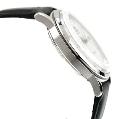 中古 美品 オリエント ORIENT バンビーノ 36mm ストア限定モデル Bambino RN-AC0M03S アナログ 腕時計 ブランド メンズ シルバー ブラック UW-OR-OT-00012