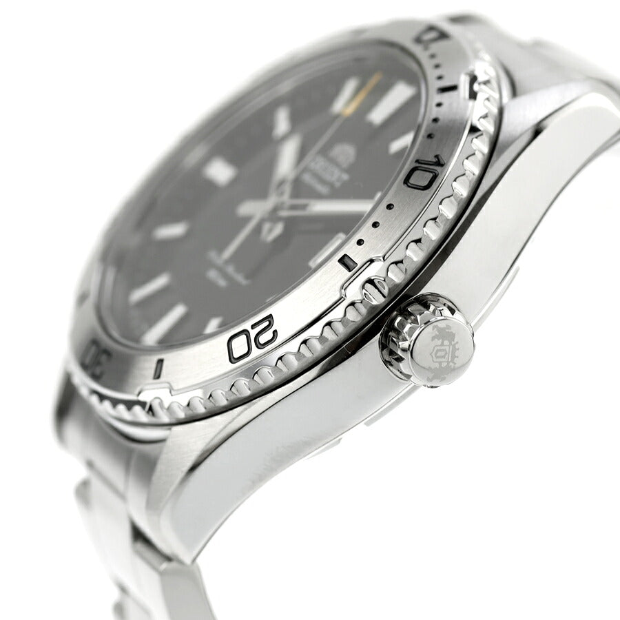 中古 美品 オリエント ORIENT オリエント ORIENT スポーツ マコ MAKO 40 ソリッドベゼル RN-AC0Q01B アナログ 腕時計 ブランド メンズ UW-OR-OT-00013