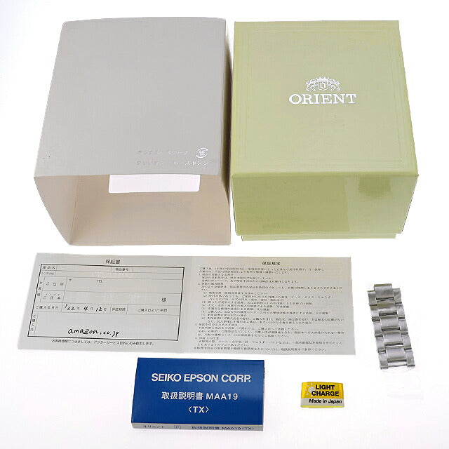 WV0011TX ｜ オリエント(ORIENT) – 腕時計のななぷれ