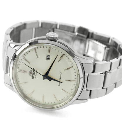 中古 美品 オリエント ORIENT バンビーノ クラシック ボンベダイヤル RN-AC0001S アナログ 腕時計 ブランド メンズ ホワイト 白 UW-OR-OT-00022