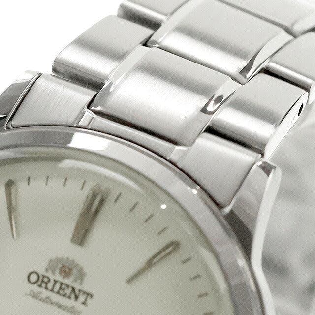 中古 美品 オリエント ORIENT バンビーノ クラシック ボンベダイヤル RN-AC0001S アナログ 腕時計 ブランド メンズ ホワイト 白 UW-OR-OT-00022
