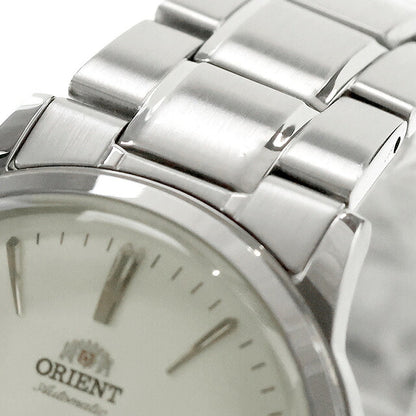 中古 美品 オリエント ORIENT バンビーノ クラシック ボンベダイヤル RN-AC0001S アナログ 腕時計 ブランド メンズ ホワイト 白 UW-OR-OT-00022