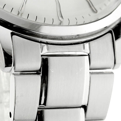 中古 美品 オリエント ORIENT バンビーノ クラシック ボンベダイヤル RN-AC0001S アナログ 腕時計 ブランド メンズ ホワイト 白 UW-OR-OT-00022