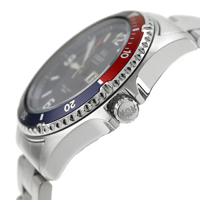 中古 美品 オリエント ORIENT マコXL 海外モデル MAKO ペプシ ダイバーズ SAA02009D3 アナログ 腕時計 ブランド メンズ ブルー UW-OR-OT-00024