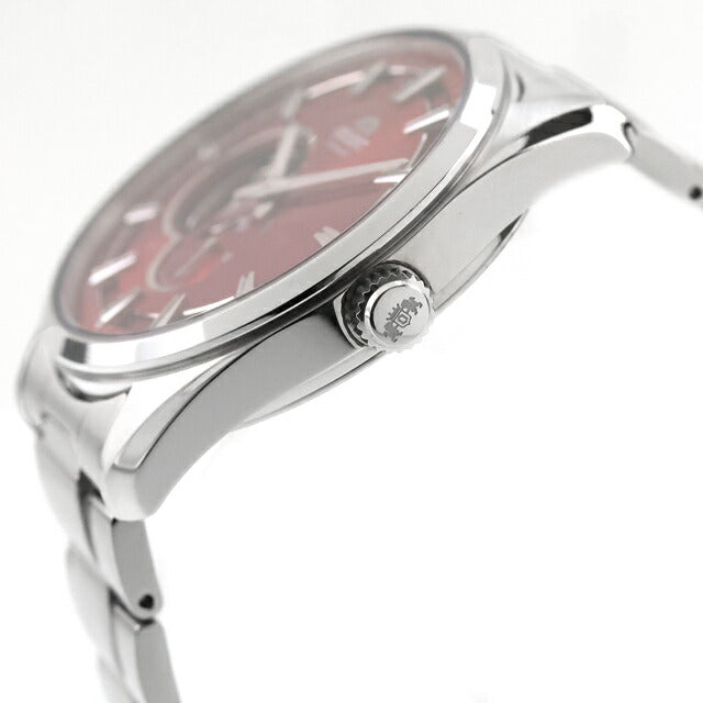 中古 オリエント ORIENT コンテンポラリー セミスケルトン 赤 レッド