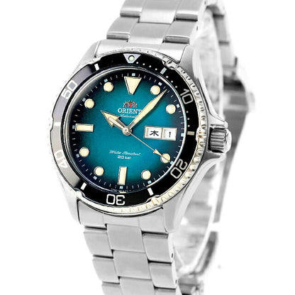 中古 オリエント ORIENT スポーツ マコ MAKO グラデーションダイヤル RN-AA0811E アナログ 腕時計 ブランド メンズ ブルーグラデーション UW-OR-OT-00026