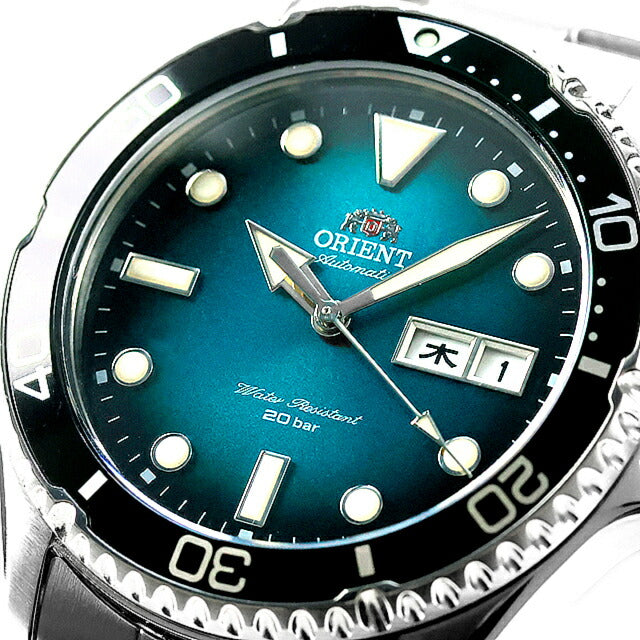中古 オリエント ORIENT スポーツ マコ MAKO グラデーションダイヤル RN-AA0811E アナログ 腕時計 ブランド メンズ ブルーグラデーション UW-OR-OT-00026