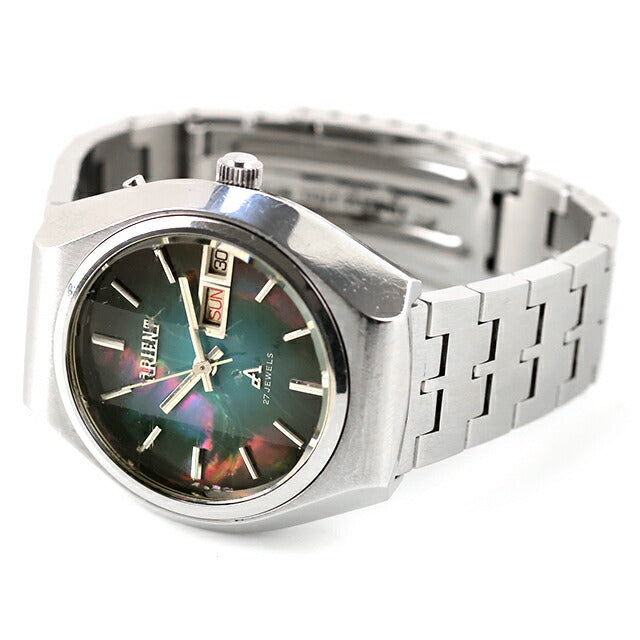 中古 OH済 オリエント ORIENT クロノエース メキシカン シェルダイヤル 