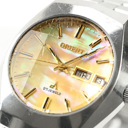 二手大修 Orient Chrono Ace 墨西哥贝壳表盘复古 H429-30260 模拟手表品牌男式 UW-OR-OT-00030
