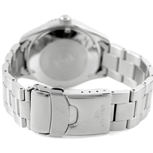 中古 美品 オリエント ORIENT マコ 40 ダイバーデザイン アナログ 腕時計 ブランド メンズ ホワイト UW-OR-OT-00031