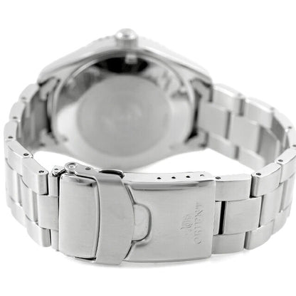 中古 美品 オリエント ORIENT マコ 40 ダイバーデザイン アナログ 腕時計 ブランド メンズ ホワイト UW-OR-OT-00031