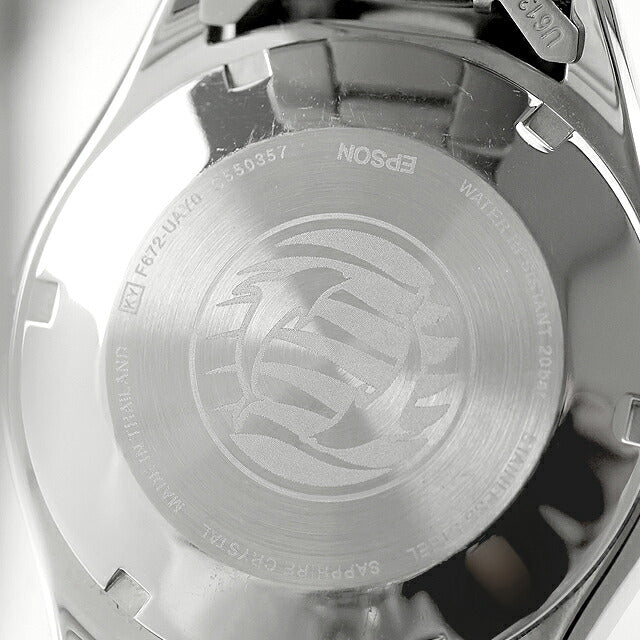 中古 美品 オリエント ORIENT マコ 40 ダイバーデザイン アナログ 腕時計 ブランド メンズ ホワイト UW-OR-OT-00031