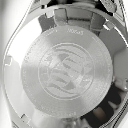 中古 美品 オリエント ORIENT マコ 40 ダイバーデザイン アナログ 腕時計 ブランド メンズ ホワイト UW-OR-OT-00031