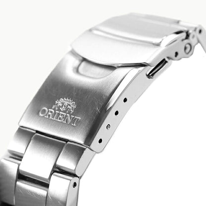 中古 美品 オリエント ORIENT マコ 40 ダイバーデザイン RN-AC0Q03S アナログ 腕時計 ブランド メンズ シルバー UW-OR-OT-00035