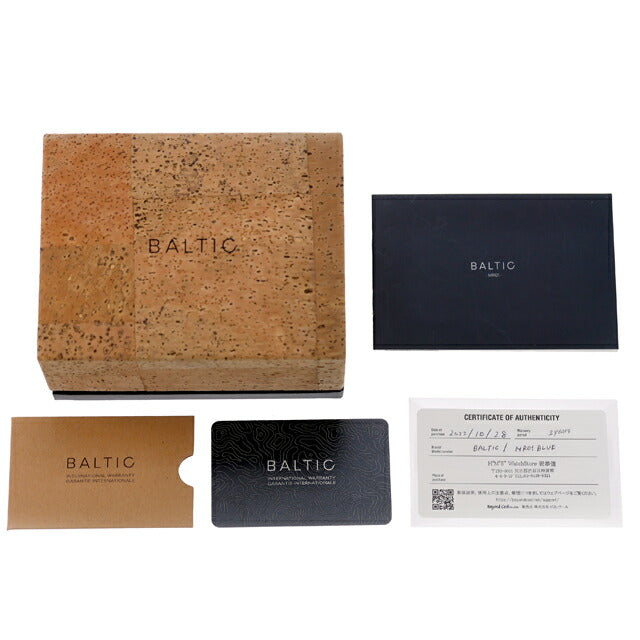 中古 バルティック BALTIC バルチック マイクロローター MR01 ブルー ライオンレザー ブレゲ数字 スモセコ mr01blue-lion 腕時計 メンズ UW-OTH-00050