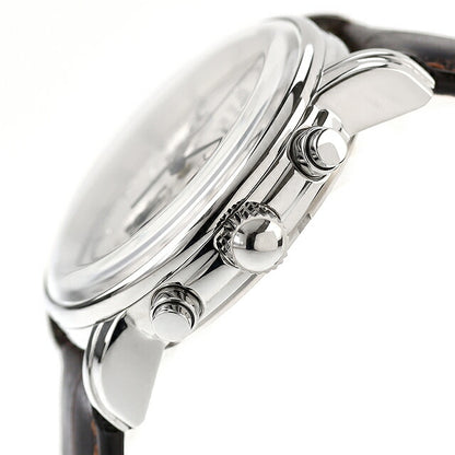 中古 ツェッペリン ZEPPELIN ツェッペリン 100周年記念モデル クロノ 100Jahre アラーム 7680-1 多針アナログ 腕時計 ブランド メンズ UW-OTH-00052