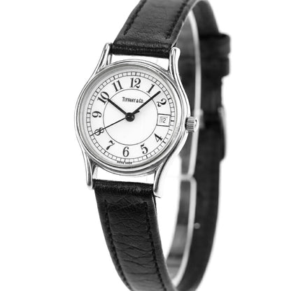 中古 ティファニー TIFFANY＆Co. ヴィンテージ 純正ベルト クラシックラウンド CLASSIC ROUND アナログ 腕時計 ブランド レディース UW-OTH-00054