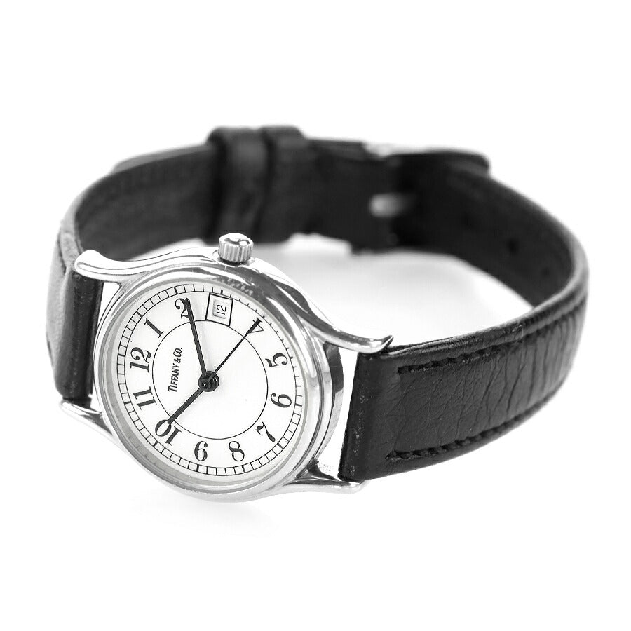 中古 ティファニー TIFFANY＆Co. ヴィンテージ 純正ベルト クラシックラウンド CLASSIC ROUND アナログ 腕時計 ブランド レディース UW-OTH-00054