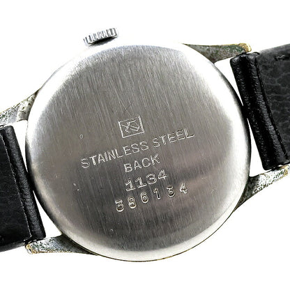 二手大修，带皮带 EMWE EMWE Special 10 型小秒针手动上链古董 386134 模拟腕表品牌男士 UW-OTH-00059