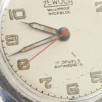 中古 ZEWOGA ZEWOGA Cal.49 ピタゴラス ミネルヴァ製 手巻き センターセコンド ミリタリー Cal.49 アナログ 腕時計 ブランド メンズ UW-OTH-00063