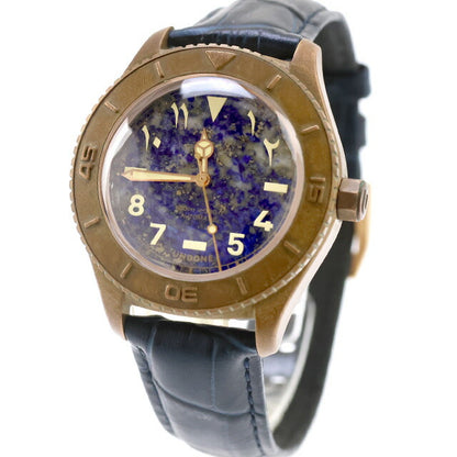 中古 レア UNDONE UNDONE アラビアン・ナイト ラピスラズリダイヤル 限定モデル ブロンズ 青銅 アラビアン・ナイト 腕時計 ブランド メンズ UW-OTH-00064