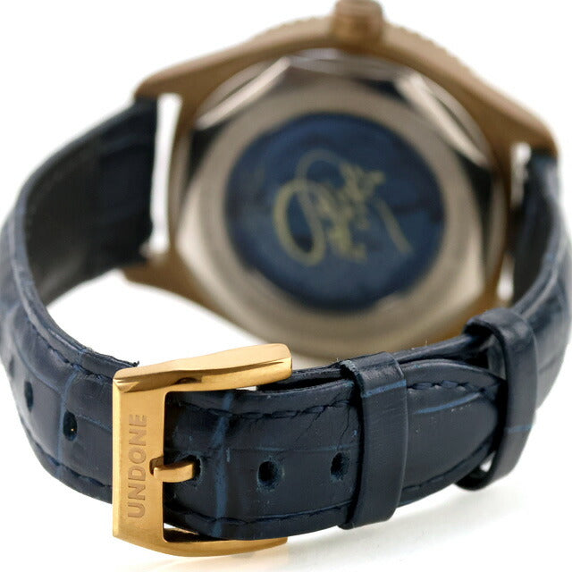 中古 レア UNDONE UNDONE アラビアン・ナイト ラピスラズリダイヤル 限定モデル ブロンズ 青銅 アラビアン・ナイト 腕時計 ブランド メンズ UW-OTH-00064