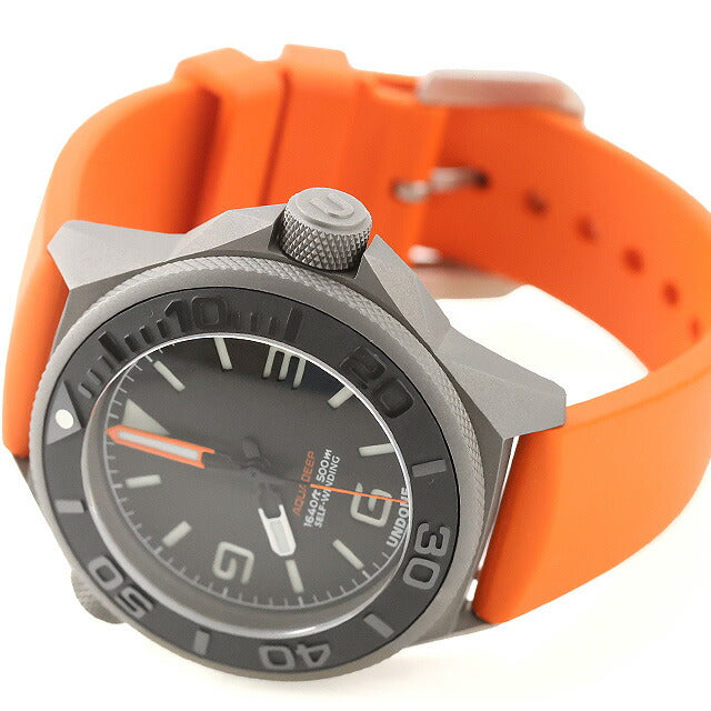 中古 UNDONE UNDONE アクアディープ ダイバーズウォッチ 500m