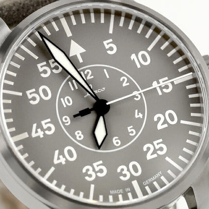 Used Good Condition Laco LACO PILOT Aachen39 Grau Pilot Aachen39 Grau German Analog Watch Brand Men&