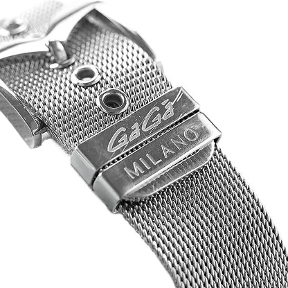 中古 ガガミラノ GaGa MILANO マヌアーレ スリム 46mm クオーツ ミラネーゼブレス 5080 アナログ 腕時計 ブランド メンズ シルバー UW-OTH-00075