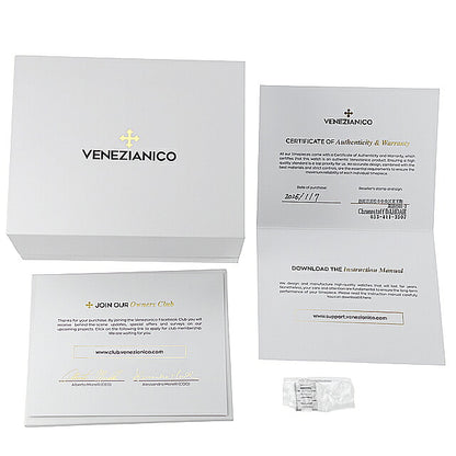 中古 美品 ヴェネチアニコ Venezianico ARSENALE アルセナーレ 40mm ラグスポテイスト 薄型 Miyota 9029 6221503C アナログ 腕時計 メンズ UW-OTH-00080