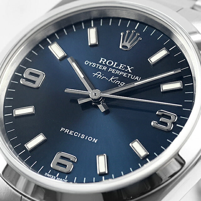 中古 美品 ロレックス ROLEX エアキング 369 アラビア Aシリアル A番