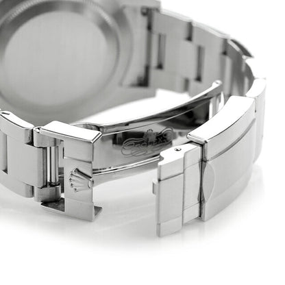 中古 仕上げ済 美品 ロレックス ROLEX エクスプローラー 1 39mm 後期型 エクワン 214270 214270 アナログ 腕時計 ブランド メンズ ブラック UW-RX-EX-00001