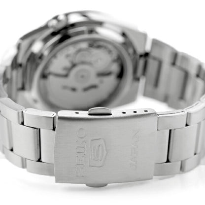 中古 美品 セイコー SEIKO 5 海外モデル セイコーファイブ デイデイト 逆輸入 SNKE01K1 アナログ 腕時計 ブランド メンズ ブラック 黒 UW-SJ-5S-00007