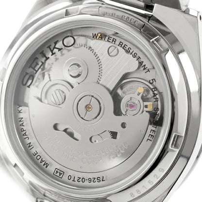 中古 美品 セイコー SEIKO 5 海外モデル セイコーファイブ デイデイト 逆輸入 SNKE01K1 アナログ 腕時計 ブランド メンズ ブラック 黒 UW-SJ-5S-00007