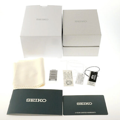 中古 美品 セイコー SEIKO 5 スポーツ SKX Series 4R35 自動巻き SBSA301 アナログ 腕時計 ブランド メンズ ブラック 黒 UW-SJ-5S-00009