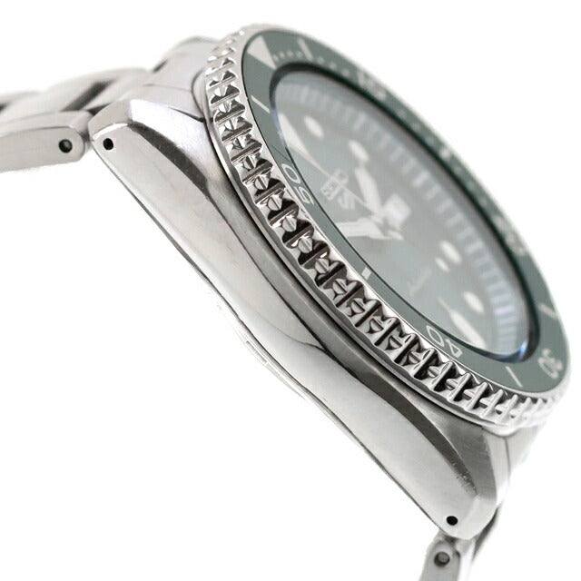 中古 セイコー SEIKO セイコー5スポーツ 4R36 グリーン SRPD61 自動巻き SRPD61 (SBSA011) アナログ 腕時計 ブランド メンズ グリーン UW-SJ-5S-00012