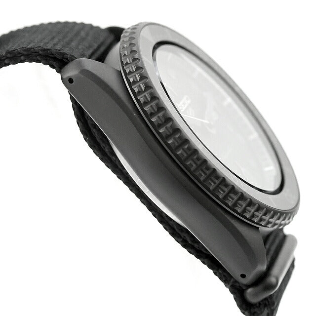 中古 超美品 セイコー SEIKO 5スポーツ ストリートスタイル オールブラック 4R36-07G0 アナログ 腕時計 ブランド メンズ ブラック UW-SJ-5S-00013