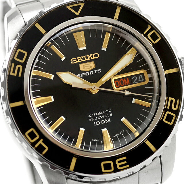 中古 セイコー SEIKO 5スポーツ 逆輸入モデル デイデイト ファイブ
