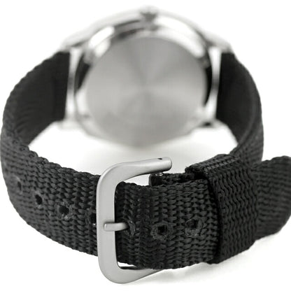 中古 セイコー SEIKO ファイブ 5 フルアラビア ミリタリー調 7S26-0400 アナログ 腕時計 ブランド メンズ ブラック UW-SJ-5S-00017