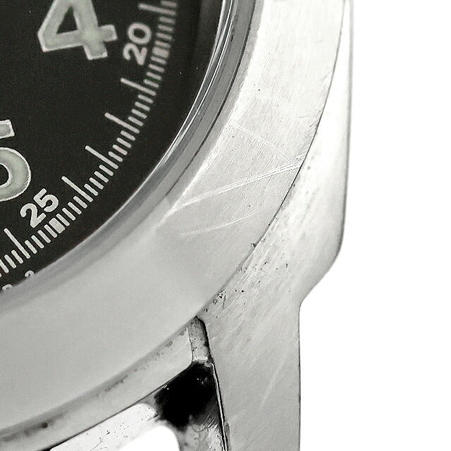 中古 セイコー SEIKO ファイブ 5 フルアラビア ミリタリー調 7S26-0400 アナログ 腕時計 ブランド メンズ ブラック UW-SJ-5S-00017