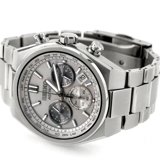 中古 美品 セイコー SEIKO アストロン ネクスター Nexter ワールドタイム 電波ソーラー SBXY095 アナログ 腕時計 ブランド メンズ UW-SJ-AS-00018