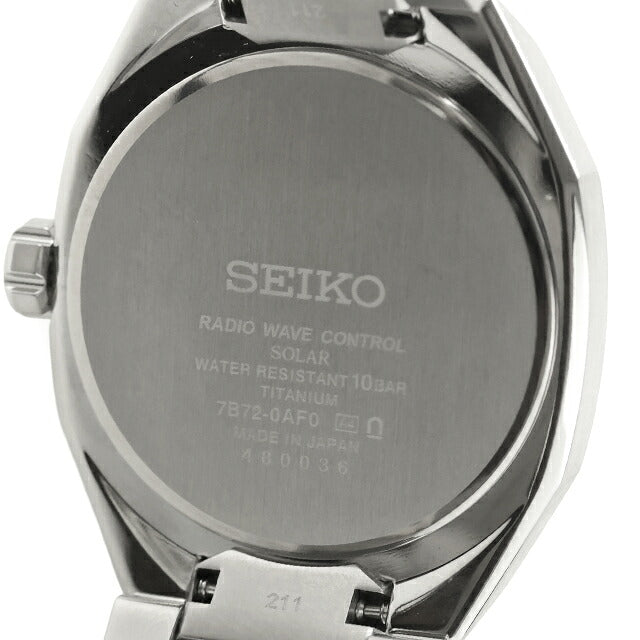 中古 超美品 セイコー SEIKO アストロン ネクスター DYNA 八角形ベゼル ソーラー電波 チタン SBXY061 アナログ 腕時計 ブランド メンズ UW-SJ-AS-00019