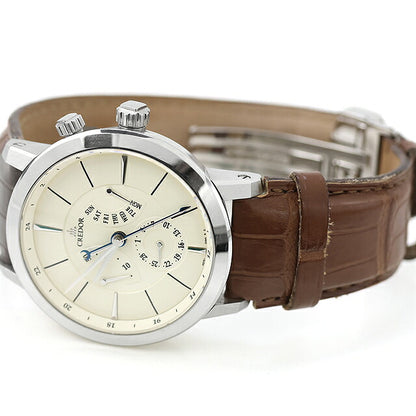 中古 セイコー SEIKO クレドール ノード レトログラード パワーリザーブ デイデイト 4S76-00A0 GCBT993 アナログ 腕時計 ブランド メンズ UW-SJ-CR-00004