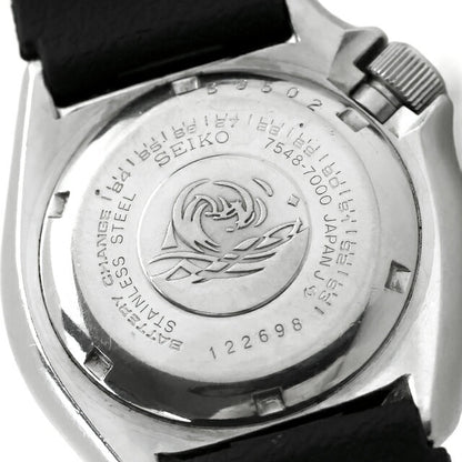 中古 セイコー SEIKO ダイバー 150m ダイバーズウォッチ 7548 オールドクオーツ 1983年5月製造 7548-7000 アナログ 腕時計 ブランド メンズ UW-SJ-DV-00001