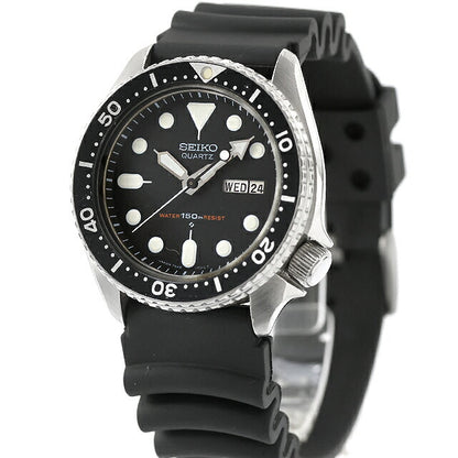 中古 セイコー SEIKO ダイバー 150m ダイバーズウォッチ 7548 オールドクオーツ 1981年2月製造 7548-7000 アナログ 腕時計 ブランド メンズ UW-SJ-DV-00002
