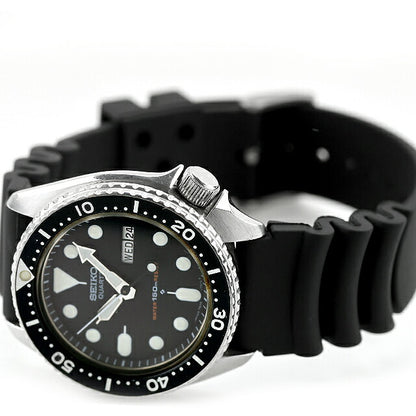 中古 セイコー SEIKO ダイバー 150m ダイバーズウォッチ 7548 オールドクオーツ 1981年2月製造 7548-7000 アナログ 腕時計 ブランド メンズ UW-SJ-DV-00002