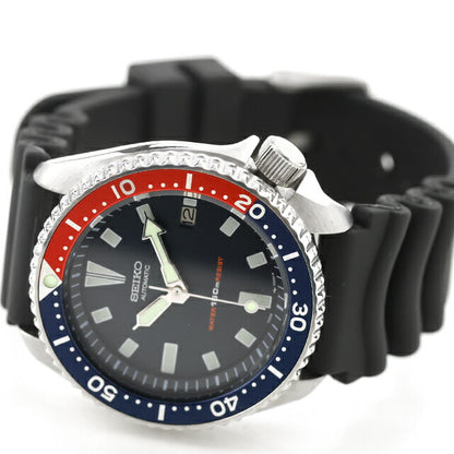 中古 セイコー SEIKO ダイバー 150m ペプシ 自動巻き 7002 ダイバーズウォッチ 1993年11月製造 7002-700A アナログ 腕時計 ブランド メンズ UW-SJ-DV-00007