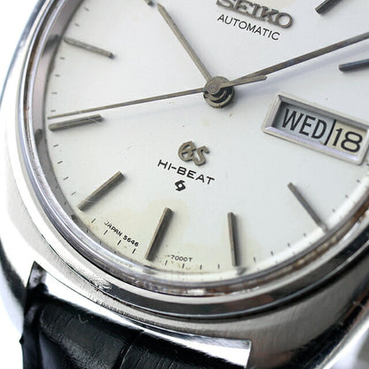 中古 ベルト未使用 セイコー SEIKO グランドセイコー 56GS ハイビート Cラインケース メダリオンあり 5646-7000 アナログ 腕時計 メンズ UW-SJ-GS-00007